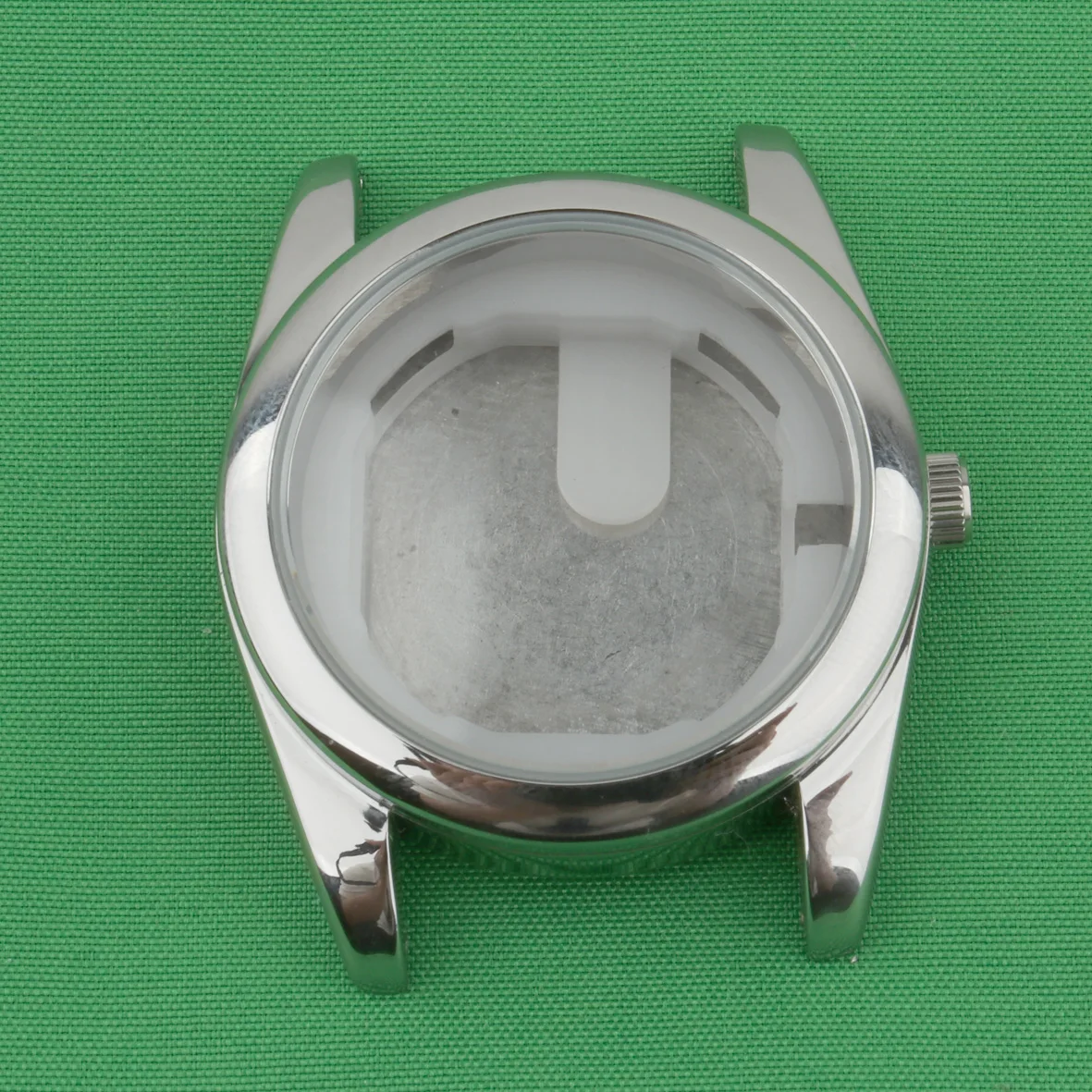 حافظة حركة VH31 vh31A حافظة بسيطة مقاومة للماء للاستخدام اليومي حافظة معدنية 37 مللي متر حافظة فضية VH60 VH65 VH61 VH64 #5