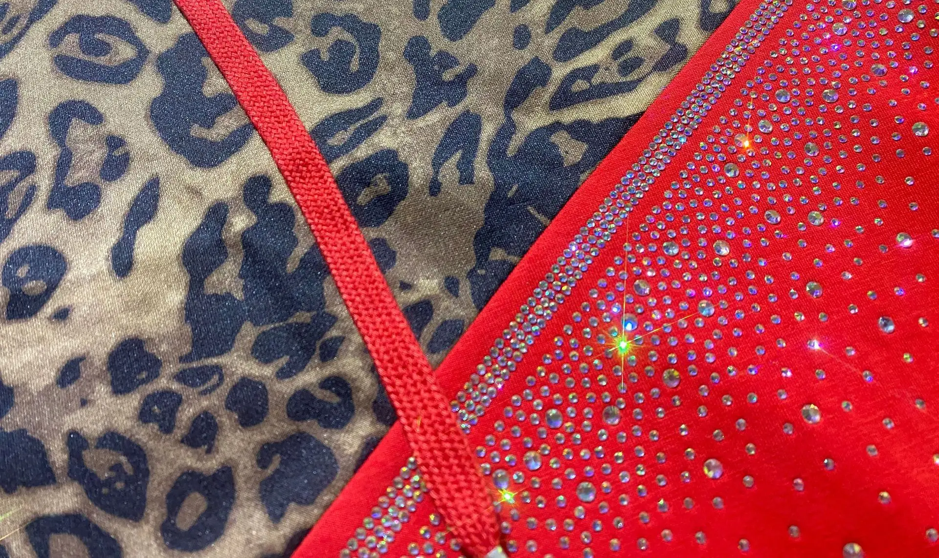 Autumn Leopard Print Patchwork 2 Piece Sets Womens Outfits Loose Bright Diamonds Casual Hooded Patchwork Side Stripe Tracksuit