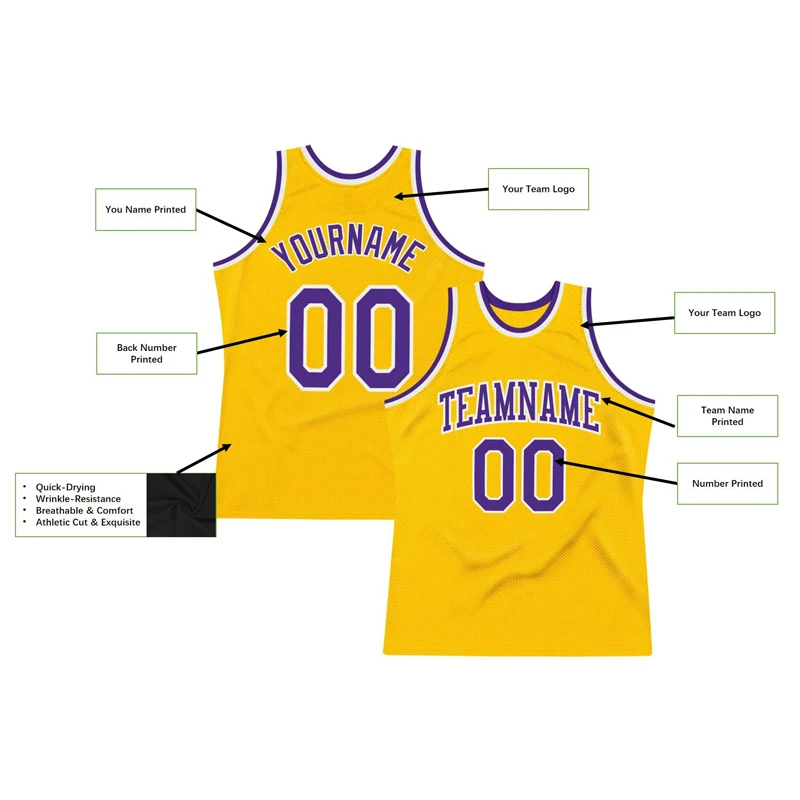 Color Series Custom Basketball Jersey Tank Tops for Men Jersey Personalized Team Unisex Top