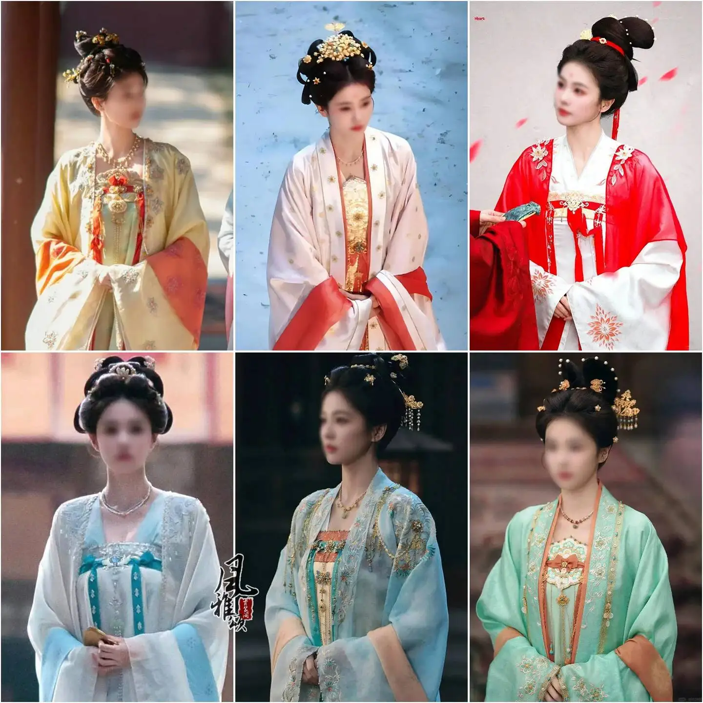 

The Mysterious Case Of The Tang Palace: Hanfu Of Halloween Costume Cosplay Bai Lu And Li Peiyi Chest-high Ru Skirt Tang