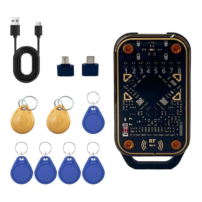 

RFID Reader Writer Full Function RFID Emulator Writer Copier Smart Card Duplicator Multiple ID IC Cards Replacement Convenient