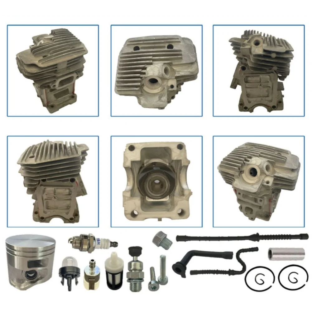 MS391 Cylinder Replacement Assembly with For piston Kit Designed for 1140-020-1204 49mm Bore Engine Restoration Project