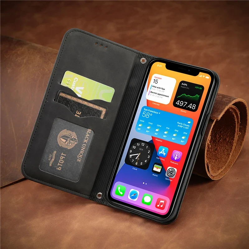 Leather Case For Samsung Galaxy A55 A35 A54 A34 A53 A33 A52 A52S A25 A15 A23 A13 A14 A24 A73 A32 A22 A51 A71 M31 Flip Case Cover