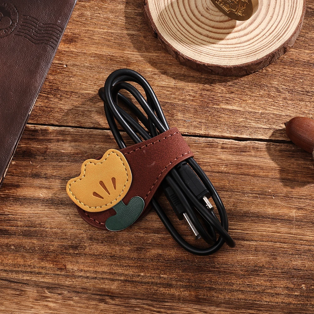 1 قطعة المرجعية الجلدية المغناطيسية اليدوية مخيط مشبك للكتب مع شرابة في النباتات الفواكه تصميم القراءة مخطط ملحق المرجعية #6