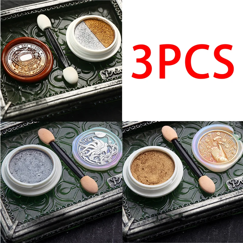 1 Stück Feuerlack-Glitzer-Wachssiegel DIY Wachsstempel Bemalte Paste Einladungskarten-Dekoration Einladungssiegel zum Färben SB0128