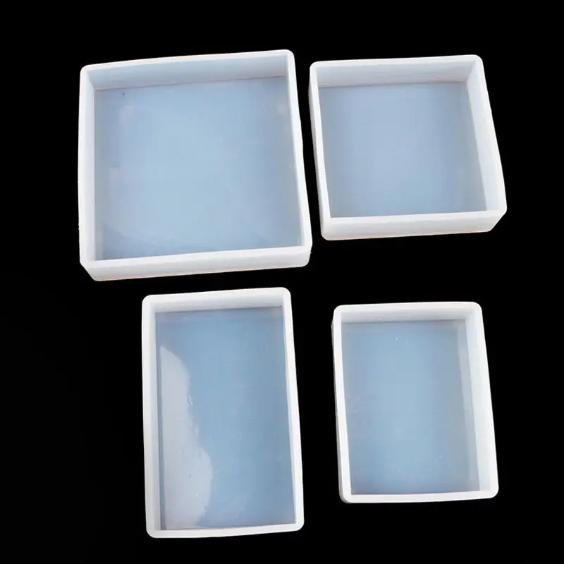 Square/Rectangle Epoxy Resin Casting Silicone Mold DIY Craft Home Ornament