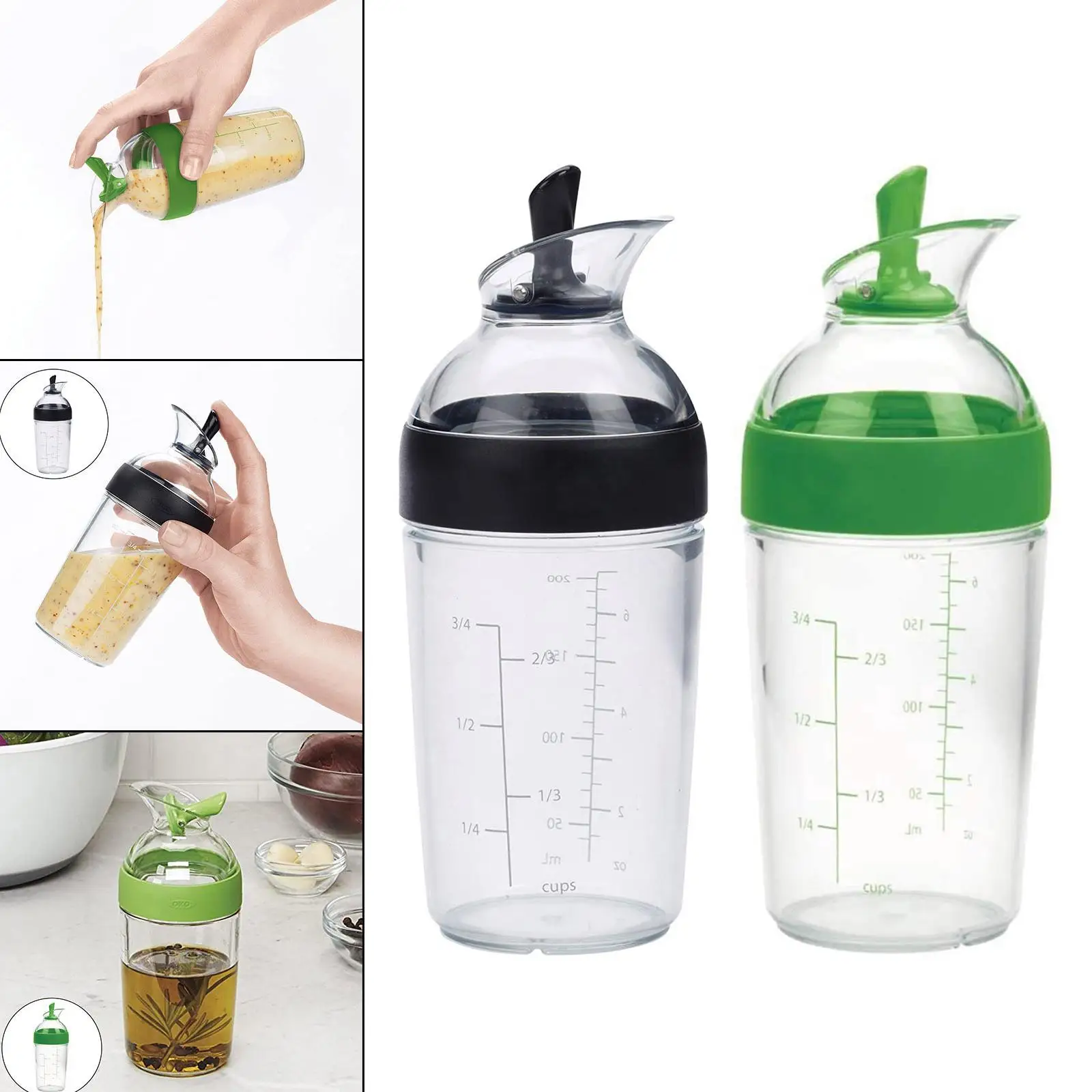 Emulsionador de ensalada Mezclador de salsas universal 240 ml Gadget de cocina