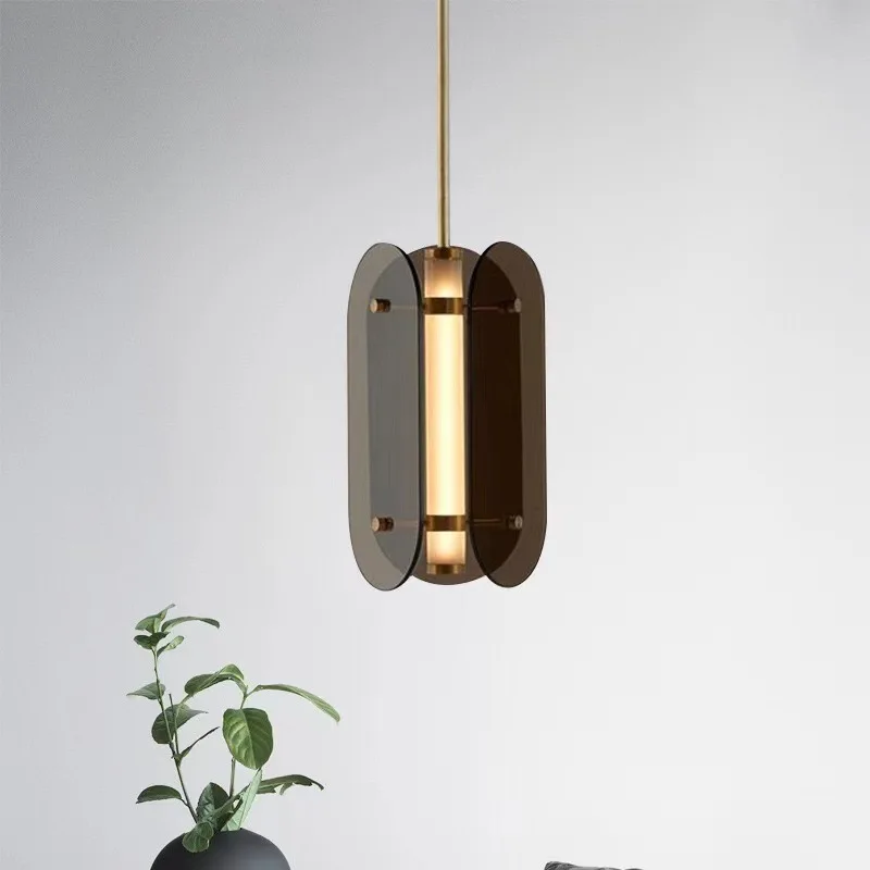 

Postmodern Creative Glass Bedside Decorative Chandelier Art Sofa Corridor Bedroom Living Room Dining Room Lighting Chandelier