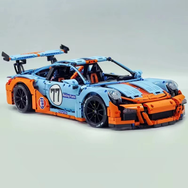 2703PCS 3333D Technical Super Sports Car Hypercar Model Buidling Blocks Bricks Educational Puzzle Toy Birthday or Christmas Gift