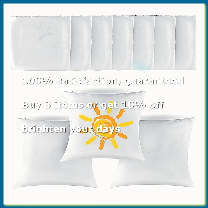 غطاء وسادة أبيض سادة مقاس 40×4 - مراجعة Pillow Cover Sublimation وسعره