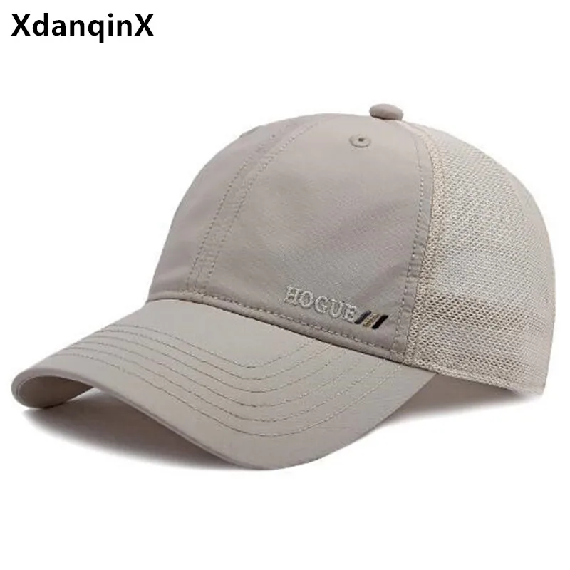 

Free Shipping New Summer Breathable Mesh Caps For Men And Women Baseball Caps Sunscreen Camping Fishing Hats Snapback Cap Unisex