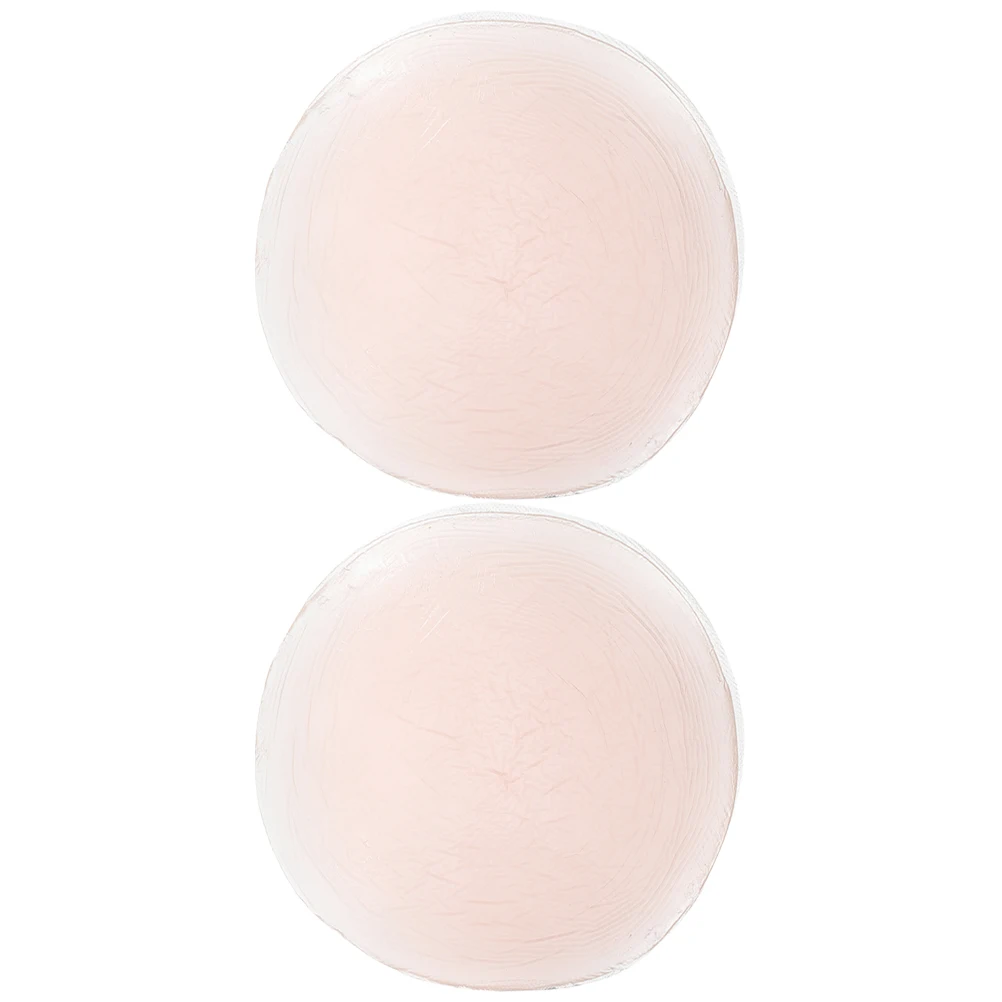 

2Pcs Grafted Eyelash Silicone Pad False Holder Beige Static Sticker Women Lash Curl Cushion Eyelash Extension Tool Reusable