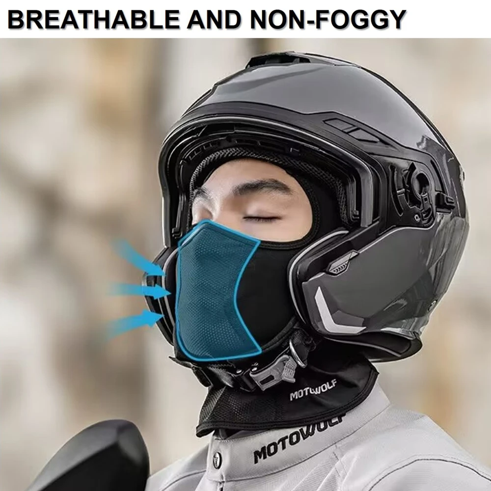 Balaclava Warm Mask Full Face Winter Four Seasons Breathable Ski Mask Motorcycle Cycling Bike Scarf Hat Casco Moto Helmet Hood