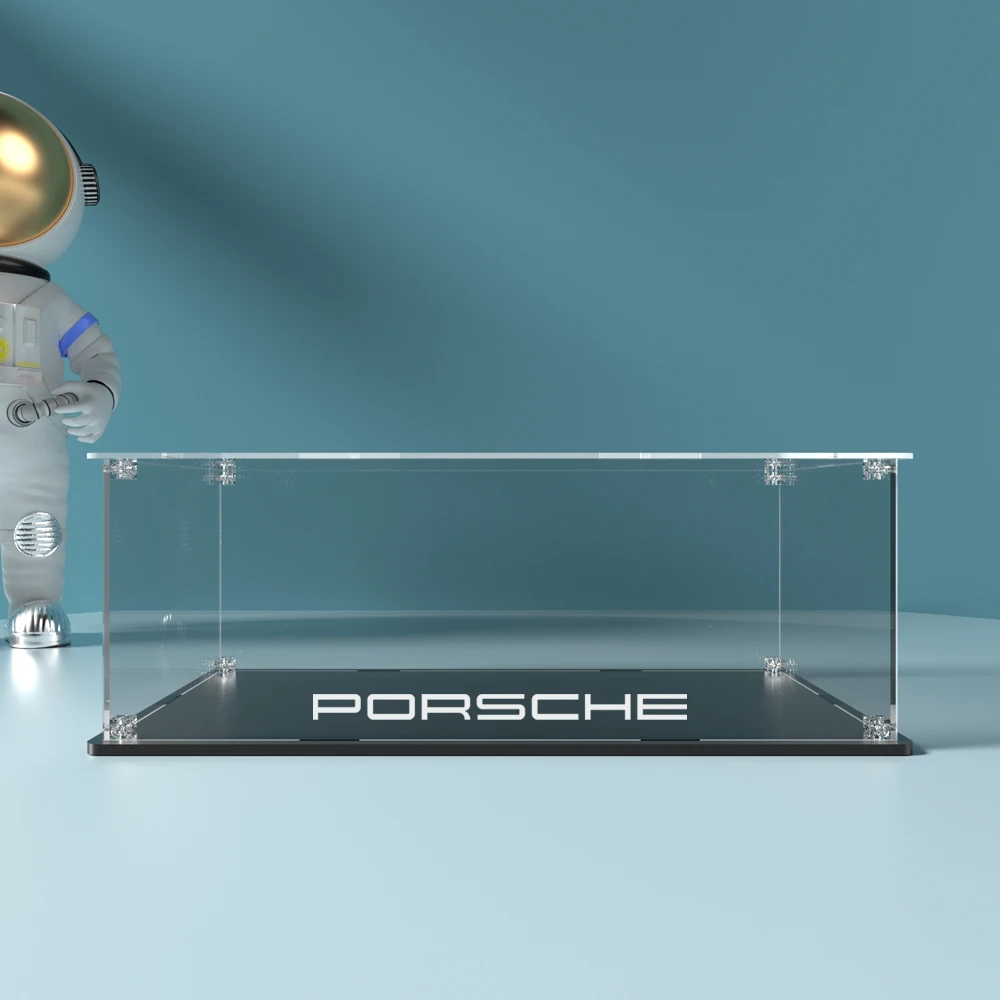 

Новая прозрачная акриловая коробка 10295, строительные блоки, Porsche 911Turbo, витрина, модель автомобиля, пылезащитный чехол, установка винта