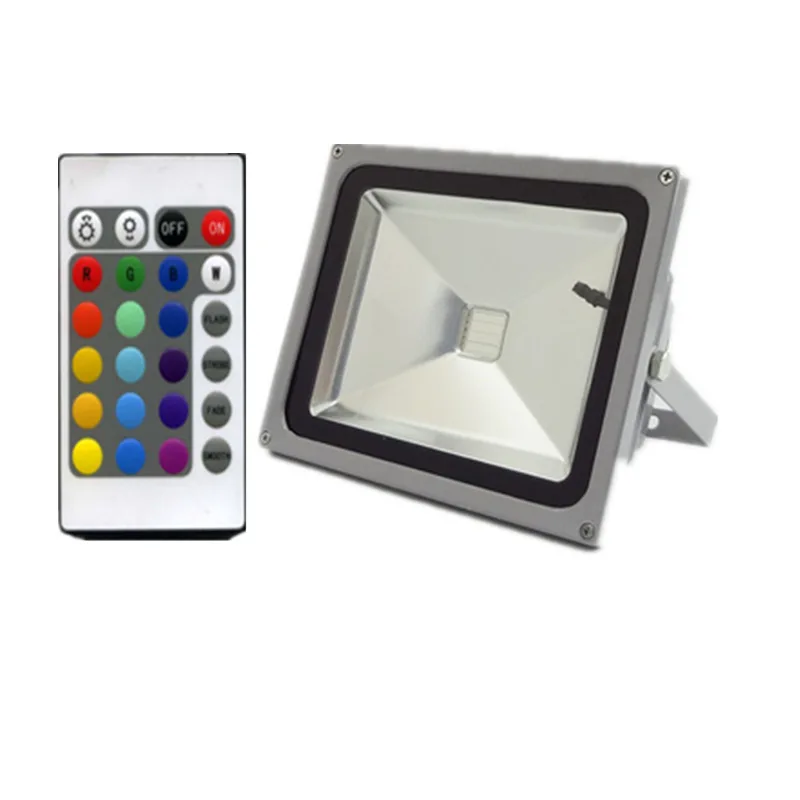 10W 20W 30W 50W Waterproof IP65 LED Flood Light RGB Warm White Cold White Floodlight Lamp Outdoor Lighting