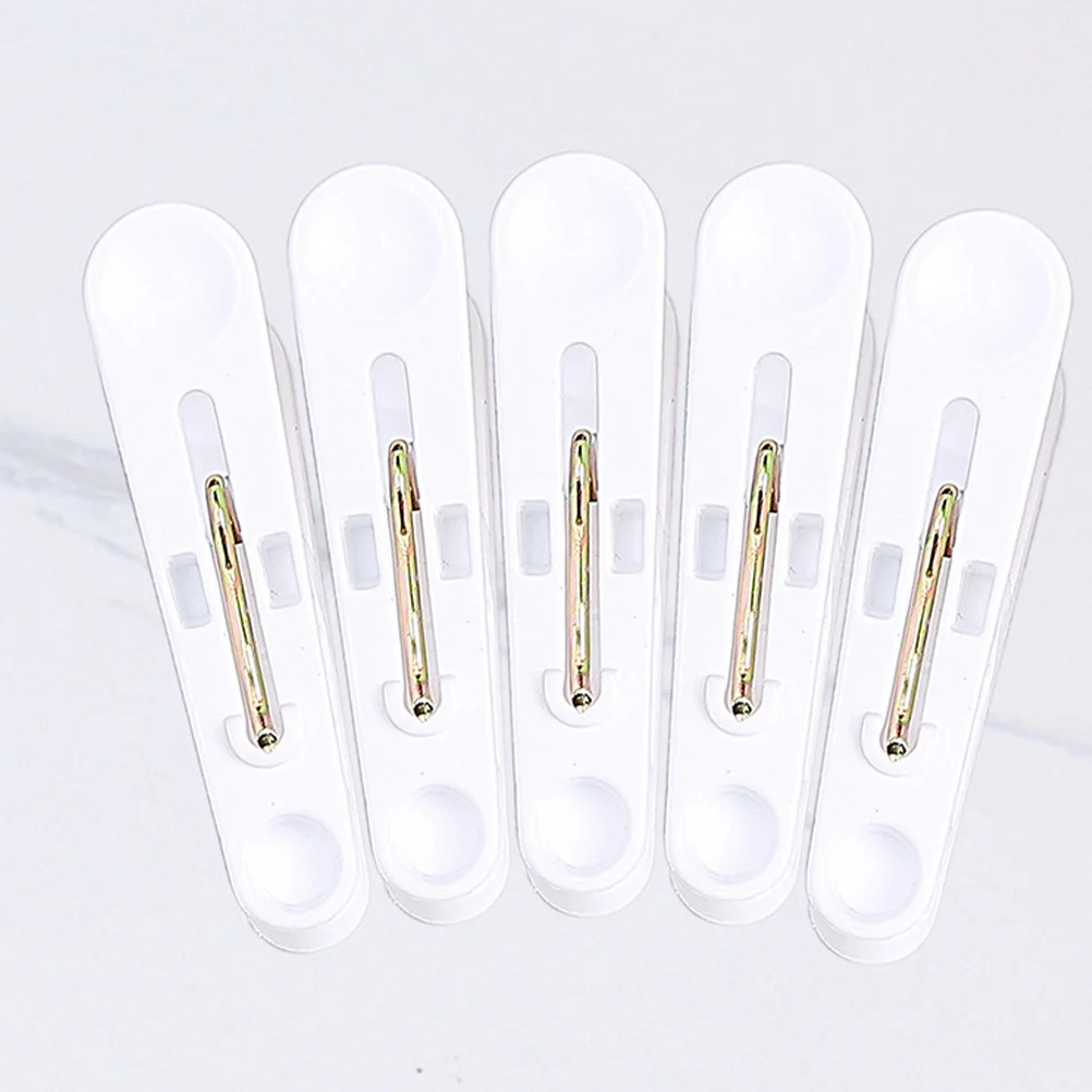 

100pcs Windproof Clothespin Strong Interlock Sock Fixing Clip Plastic Clothes Peg Drying Hanger Clothes Clips Household Storage