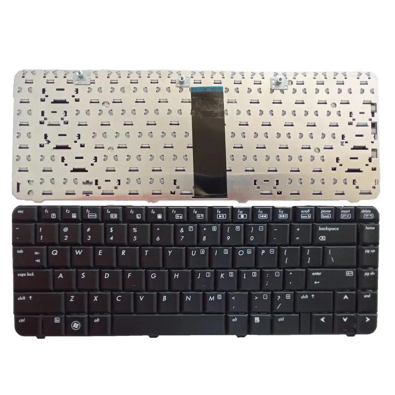 

US Laptop Keyboard for Hp CQ50z CQ50 NSK-H540S 9J.N8682.40S 486654-161 no pointer no backlight