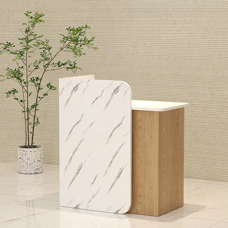 Checkout page Shop Small Front Desk Simple Modern Commercial Bar Table Counter