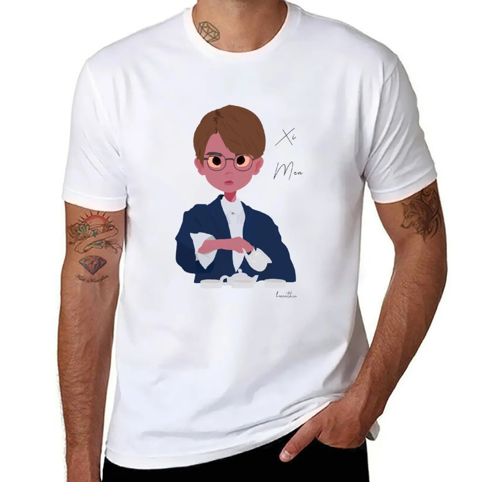 

Xi Men-Meteor Garden T-Shirt t shirts for man graphic funny man t shirts for men casual T-Shirt