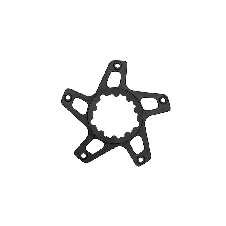 High quality numerical control machining custom aluminum/steel mountain bike parts crank spider