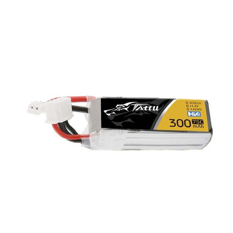 Upgrade TATTU 300mAh 3S 11.4V 75C Lipo Battery With PH2.0 Plug For RC Helicopter Quadcopter FPV Racing Drone Parts 11.4V Battery