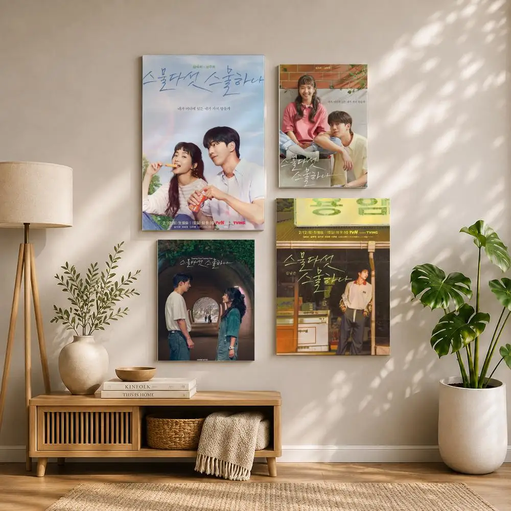 Drama T-Twenty-Five Twenty-OneS Poster HD Self Adhesive Waterproof Wall Art Ideal for Home Office Dorm Bedroom Great Gift