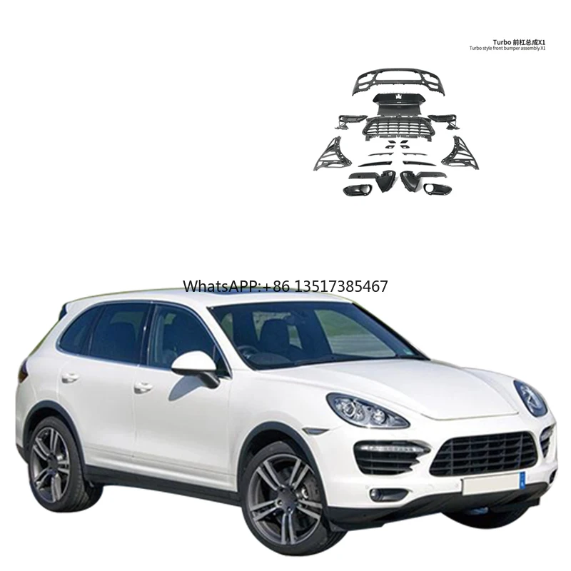 

Для Porsche 2011-14 Cayenne Turbo Style Комплект кузова переднего бампера высокого качества