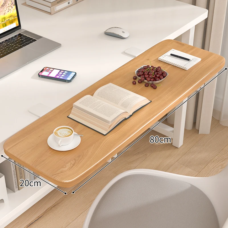 Raw wood board 80*20 + white bracket