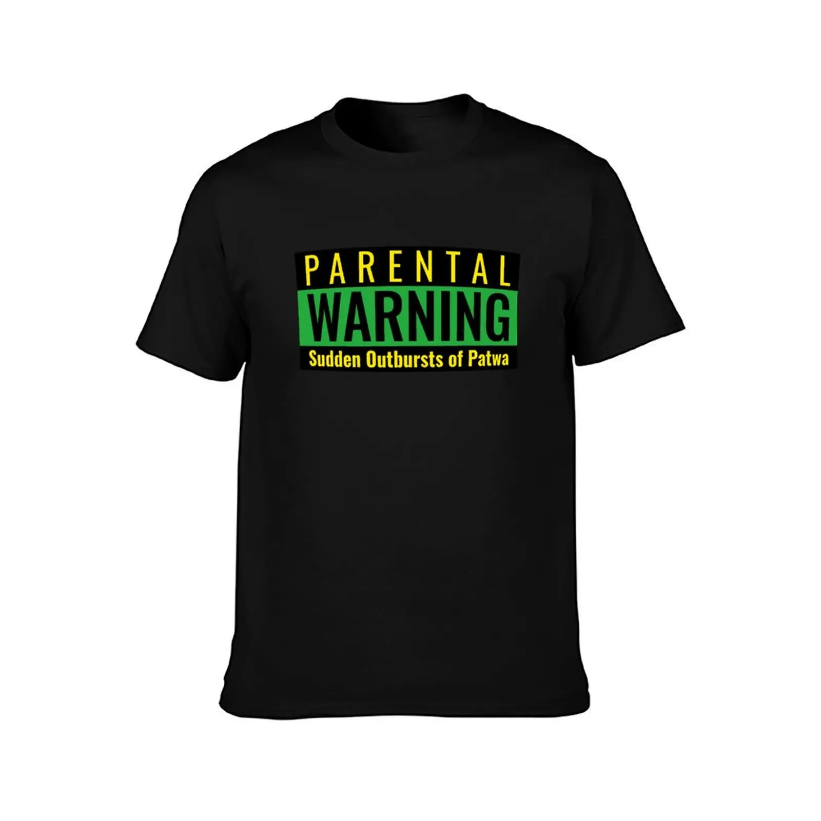 Parental Warning, Sudden Outbursts of Patwa T-Shirt Breathable Mesh Panel T-Shirt