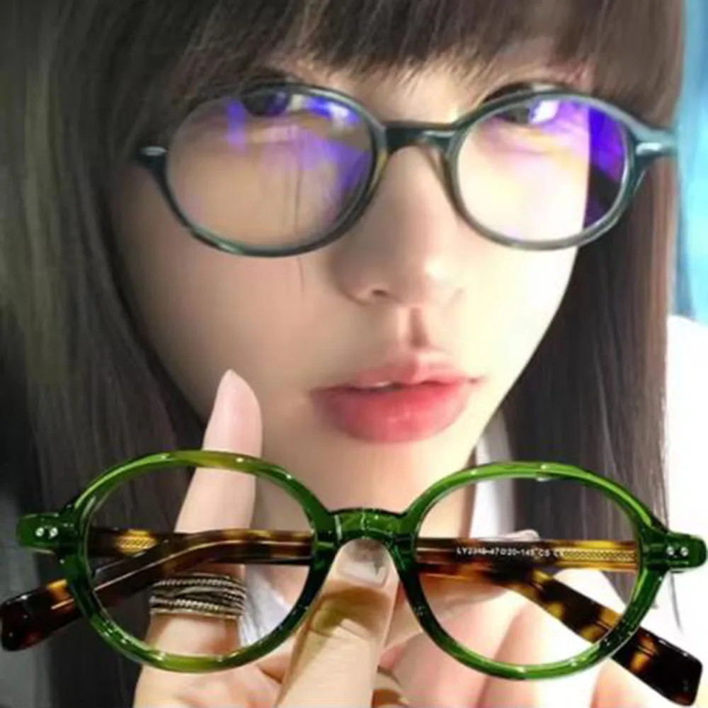 

Очки с блокировкой синего света, очки в маленькой оправе, овальные очки для повседневного ношения, компьютерное использование в помещении