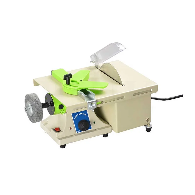 

Mini strong mini table saw woodworking small sawing machine multifunctional jade cutting machine DIY manual teaching home table