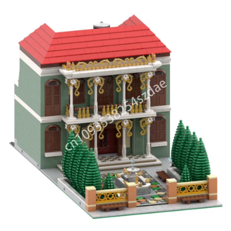 

562 шт. MOC садовые строительные блоки, пластиковые сборки STEM, рождественская игрушка в подарок, креативное проектирование, образовательное обучение паролем