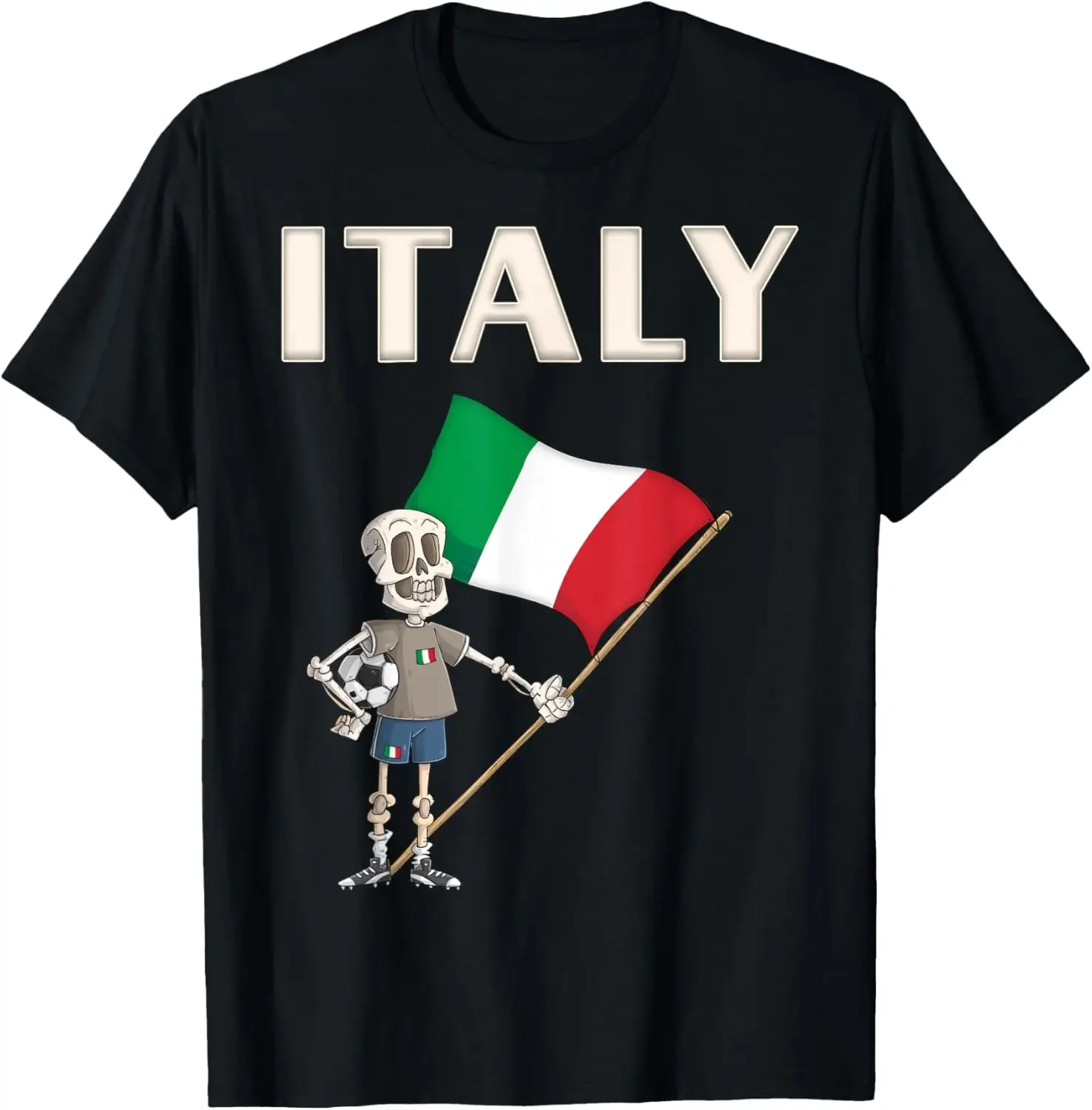 Italy Fan Skeleton T-Shirt