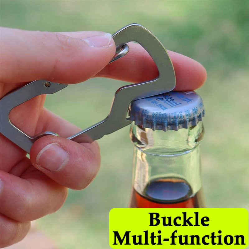

Durable Stainless Steel Buckle for Mountaineering Buckle,Allen Key,Bottle Opener,Key Chain Hook Buckle