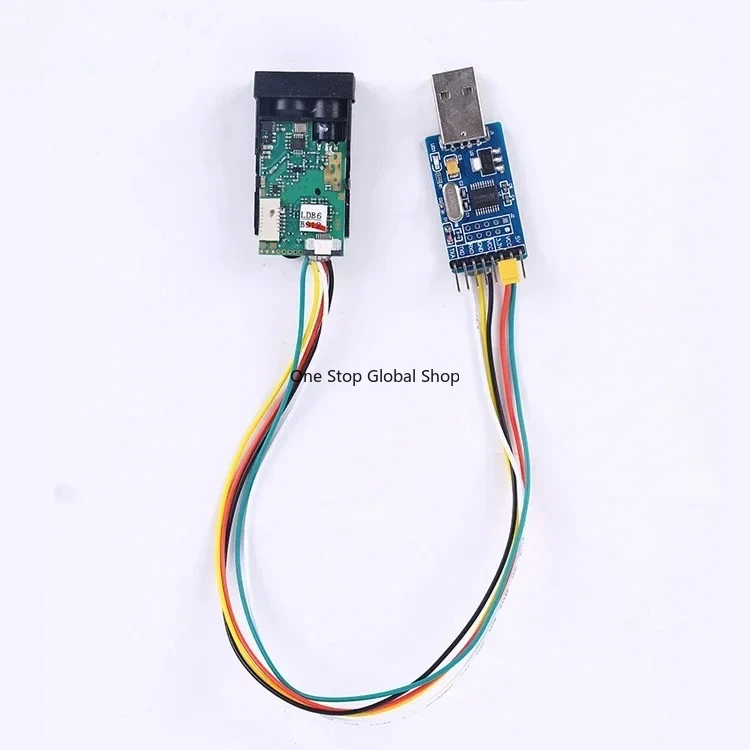 

Serial Output Module Laser Distane Measure 60m Laser Range Sensor with USB