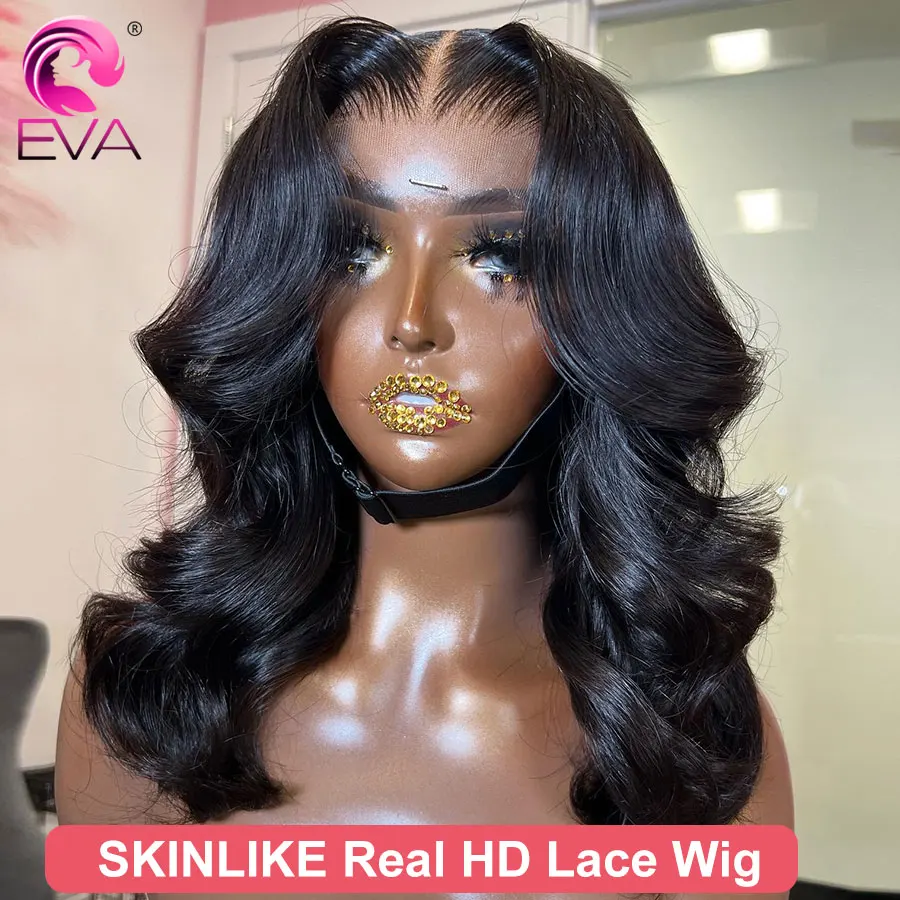 

Eva Body Wave 13x6 HD Lace Frontal Wig Wear And Go Glueless Human Hair Wig 5x5 HD Lace Closure Wig 13x4 HD Lace Wigs For Women