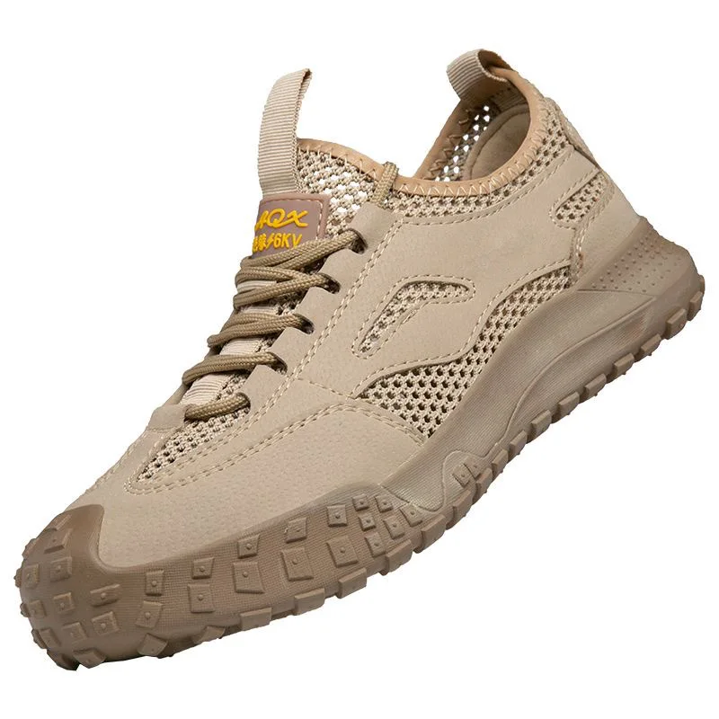 

Summer Labor Insurance Shoes Men's Anti-smash, Anti-stab, Breathable, Light, Comfortable, Non-slip and Wear-resistant Work Shoes