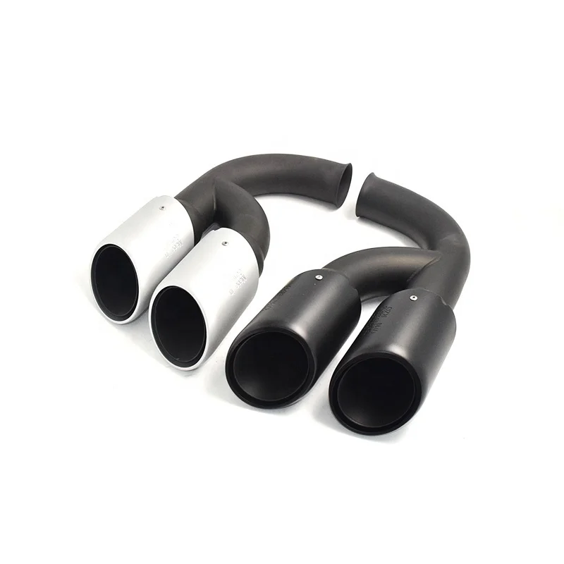 

SYPES highquality aluminum exhaust muffler tip modified for porsche10-14 years Cayenne original changed four tip