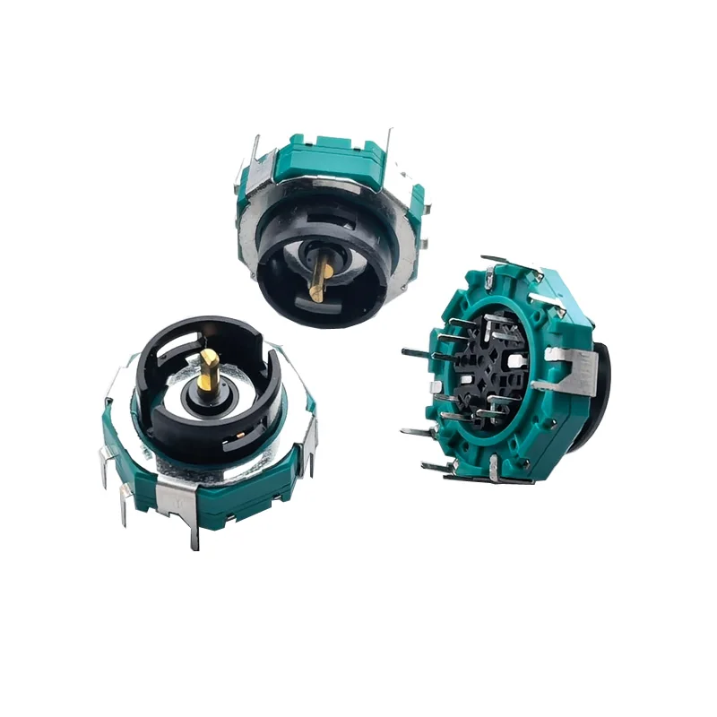 1PC Japan RKJXM2E12003 Hollow Encoder with 8-Way Rocker Switch (Original Japanese brand)