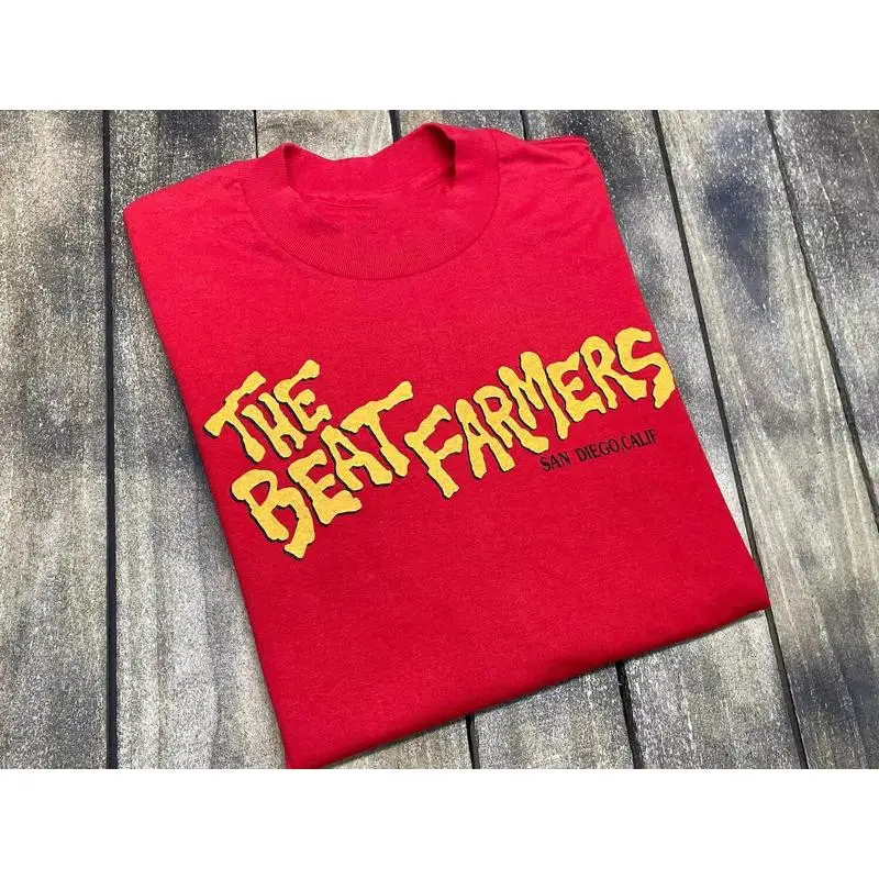 THE BEAT FARMERS Band Live In San Diego Camiseta Tamanho Completo S 5XL