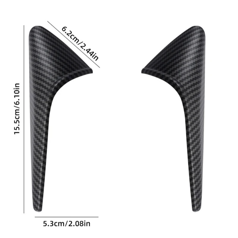 ABS Blinker-Kamera-Abdeckung Seitenverkleidung Schutzabdeckung für Tesla Model 3 Highland Model Y Juniper YL 2025 2026 – Detail 6