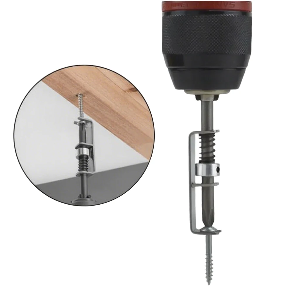 1pcs Spring-loaded Clamp For PH2*6MM Screwdriver Bit Spring-loaded Screw Holder Bit Anti-drop Bit Holder Screw Retaining Tool