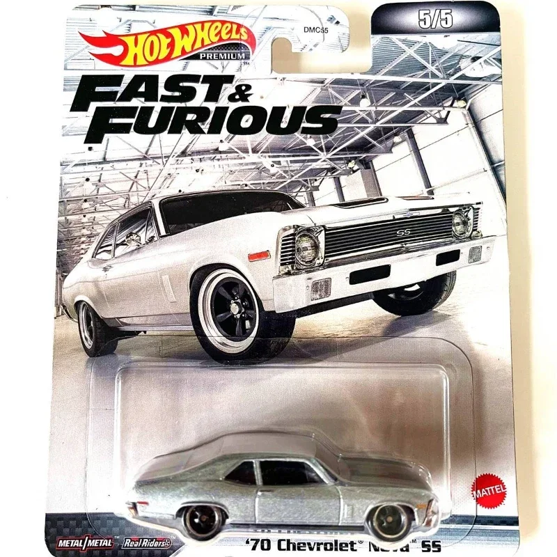 Original Hot Wheels Premium Car Fast & Furious 1:64 Carro Diecast Entertainment Culture Ford Pontiac Chevrolet Kid Toys for Boys