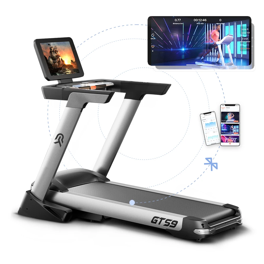 Manufacturer Wholesales New Design Semi Commercial Treadmill With FIT APP Running Machine Home Treadmill With Wifi