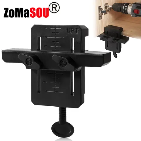 쉬운 설치 캐비닛 도어 장착 지그 바닥 캐비닛 프레임 클램프 숨겨진 도어 힌지 ABS 지그 주방 캐비닛 욕실