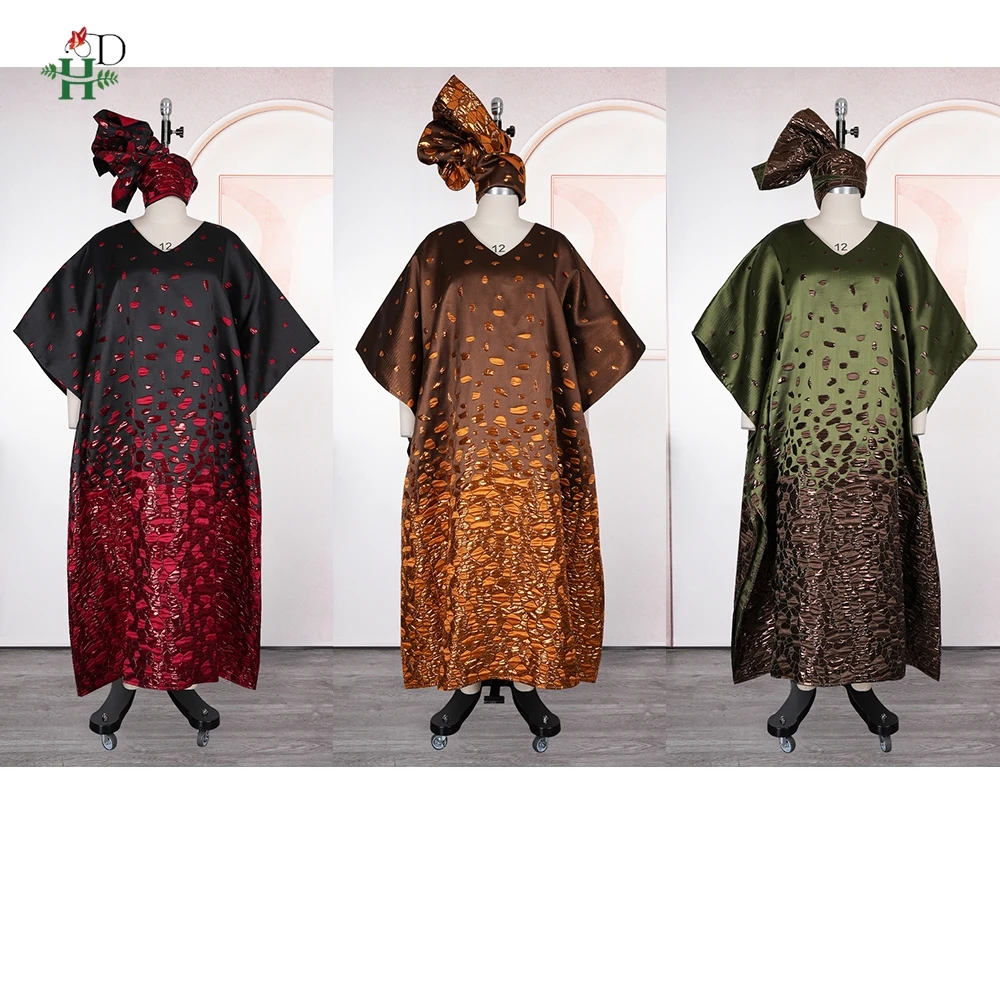 Ropa Africana H&D, Boubou Africain Tradicional para Mujer, Vestidos Turcos Elegantes, Vestidos Africanos para Mujer, Túnica Musulmana Africana