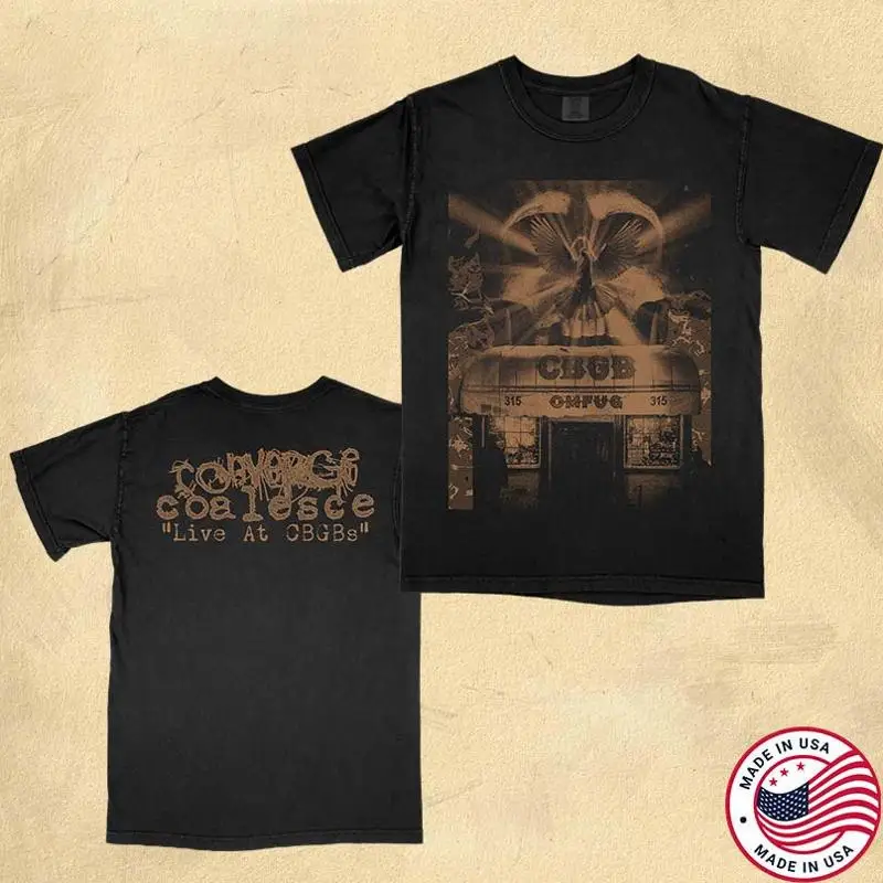 Official Converge x Coalesce Live Showcase at CBGBs Dove Store – Limited 2025