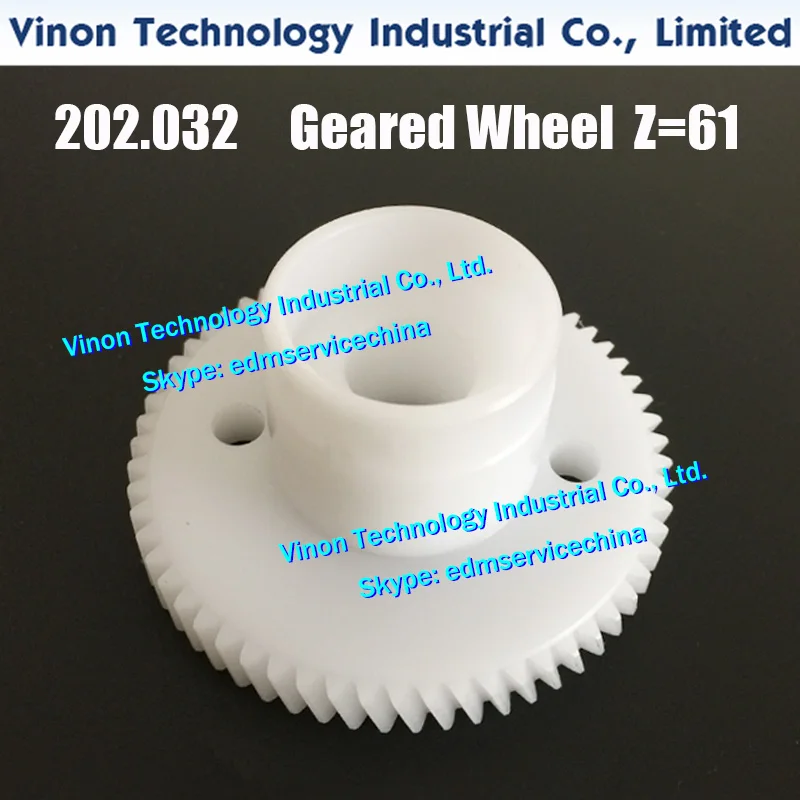 202.032 Agie Gear Z=61 Ø67x33.5Hmm edm Geared wheel 590202032, 590.202.032 for Agie Challenge,Classic,Evolution,AgieCharmilles