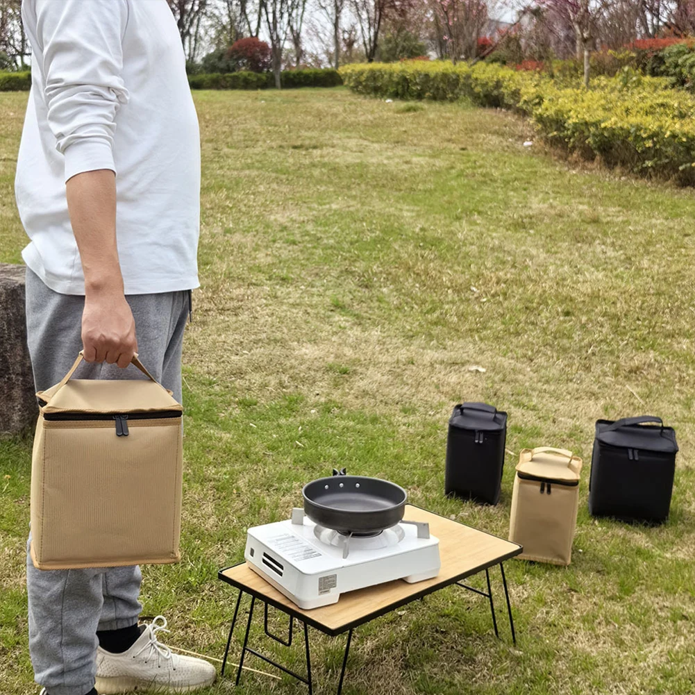 

Camping Lantern Gas Tank Bag 600D Oxford Cloth Portable Gas Tank Storage Bag with Handle Camping Storage Bag for Outdoor Camping