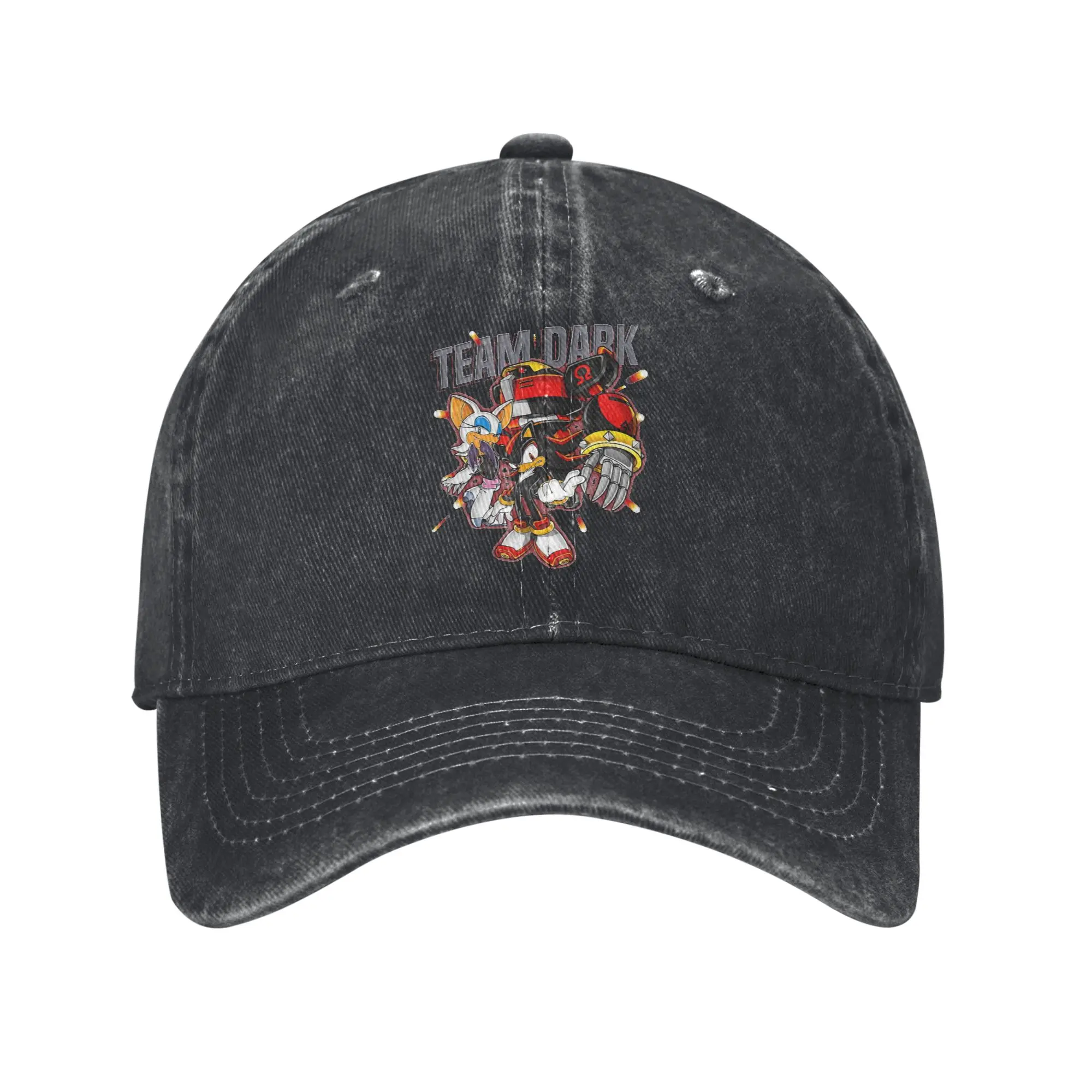 Shadow The Hedgehogs Baseball Caps Retro Distressed Cotton  Snapback Hat for Men Women Summer Adjustable Fit Caps Hat